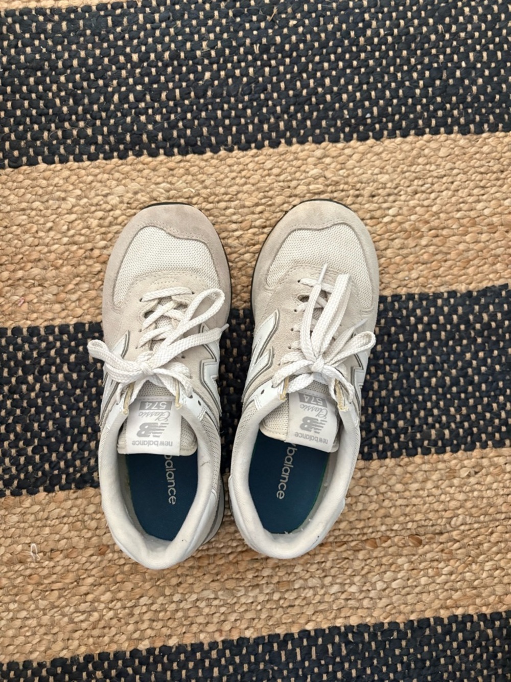 New Balance Sneakers in Light grey and White